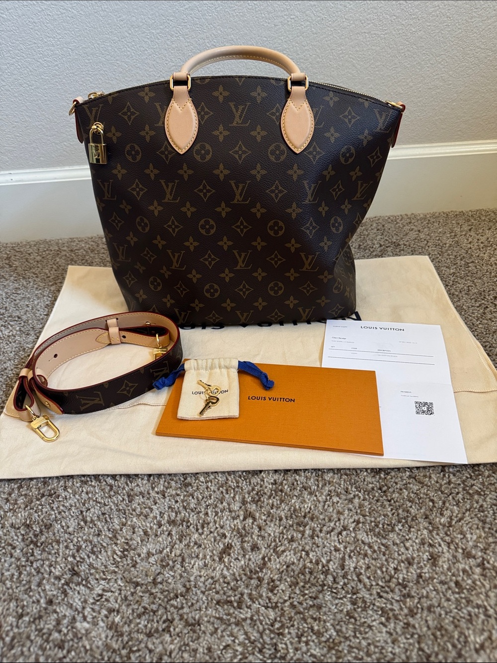 AUTHENTIC LOUIS VUITTON NEO LOCKIT MM